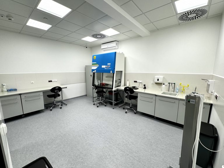 infrastruktura Biobanku UMP - Laboratorium Biobanku 2
